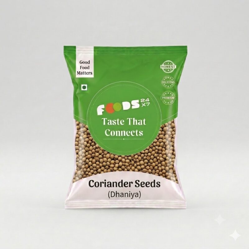 Coriander Seeds Dhaniya 100g Foods24x7