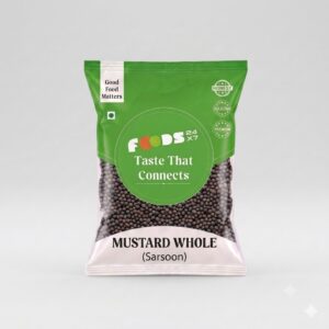 Mustard Seeds Sarson 50g Foods24x7